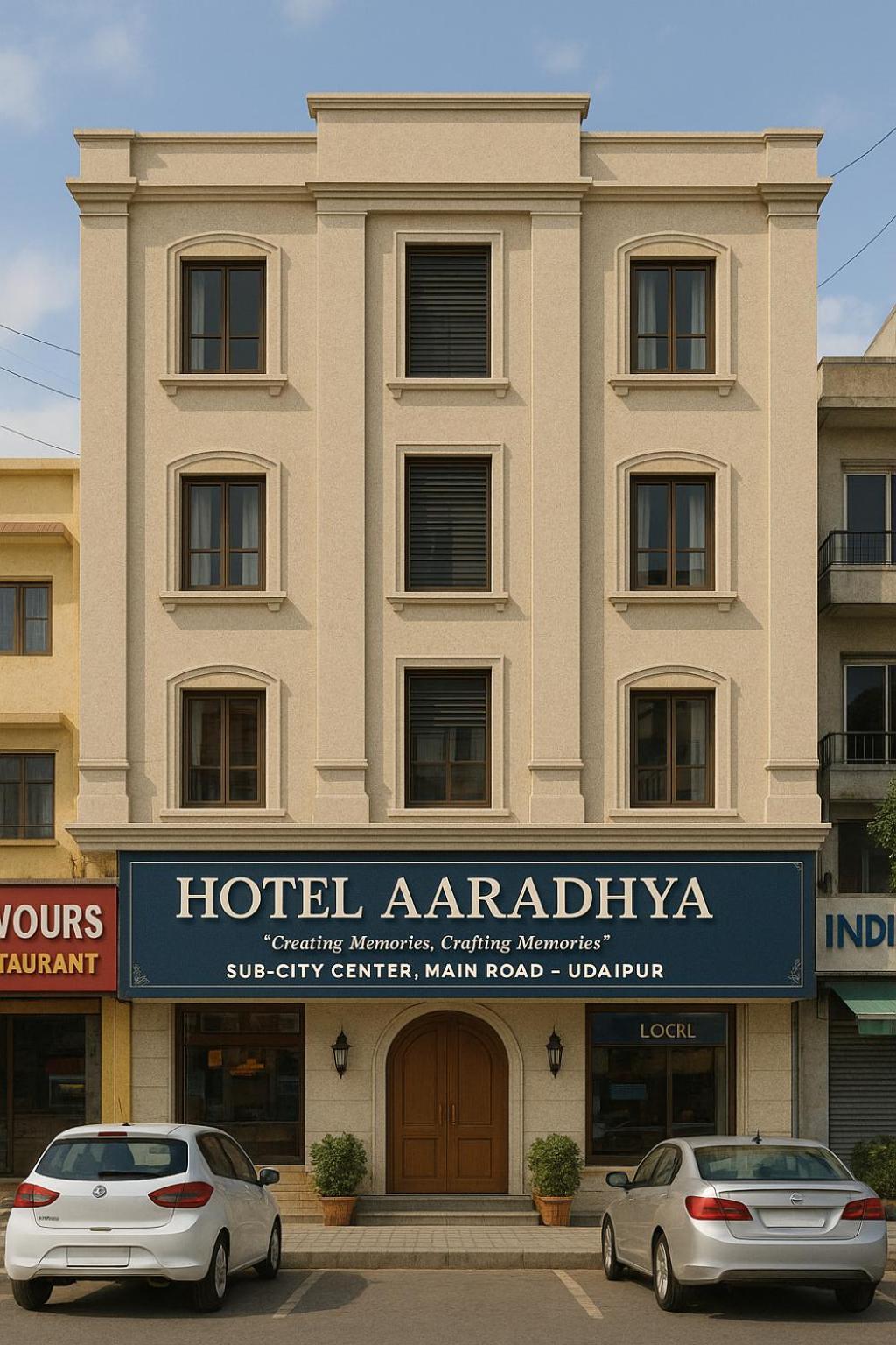 Hotel Aaradhya Udajpur Exteriér fotografie